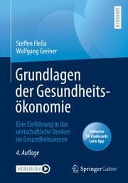 Cover von Grundlagen der Gesundheitsökonomie