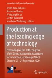 Cover von Production at the leading edge of technology