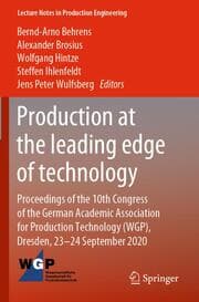 Cover von Production at the leading edge of technology
