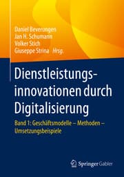 Cover von Dienstleistungsinnovationen durch Digitalisierung 1
