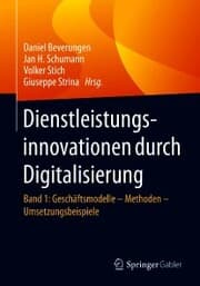 Cover von Dienstleistungsinnovationen durch Digitalisierung