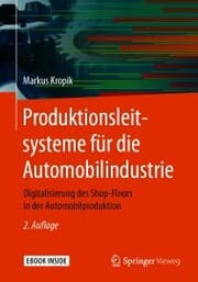 Cover von Produktionsleitsysteme für die Automobilindustrie