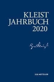 Cover von Kleist-Jahrbuch 2020