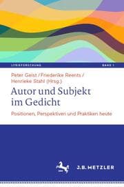 Cover von Autor und Subjekt im Gedicht