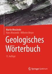 Cover von Geologisches Wörterbuch