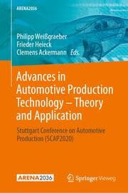 Cover von Advances in Automotive Production Technology - Theory and Application