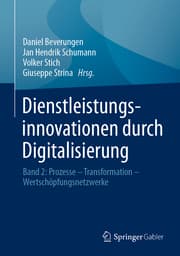 Cover von Dienstleistungsinnovationen durch Digitalisierung 2