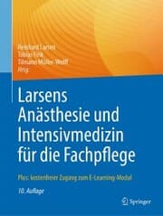 Cover von Larsens Anästhesie und Intensivmedizin für die Fachpflege