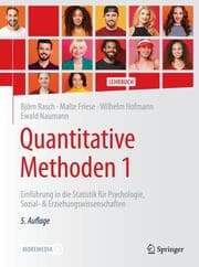 Cover von Quantitative Methoden 1