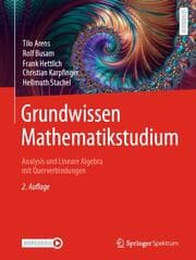 Cover von Grundwissen Mathematikstudium - Analysis und Lineare Algebra mit Querverbindungen
