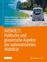 Cover von AVENUE21. Politische und planerische Aspekte der automatisierten Mobilität
