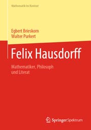 Cover von Felix Hausdorff