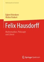Cover von Felix Hausdorff