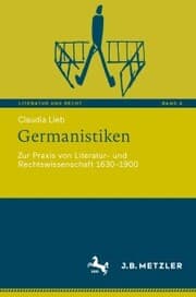 Cover von Germanistiken
