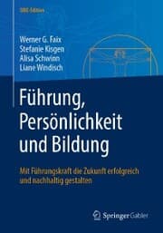 Cover von Führung, Persönlichkeit und Bildung