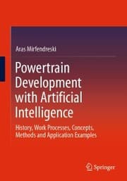 Cover von Powertrain Development with Artificial Intelligence
