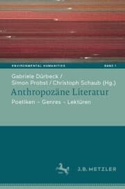 Cover von Anthropozäne Literatur