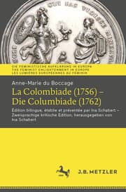 Cover von Anne-Marie du Boccage: La Colombiade (1756) - Die Columbiade (1762)