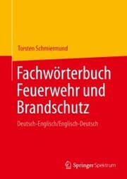 Cover von Fachwörterbuch Feuerwehr und Brandschutz