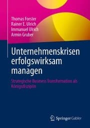 Cover von Unternehmenskrisen erfolgswirksam managen