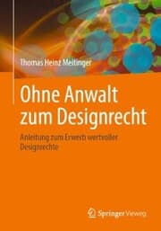 Cover von Ohne Anwalt zum Designrecht