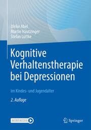 Cover von Kognitive Verhaltenstherapie bei Depressionen im Kindes- und Jugendalter