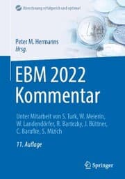 Cover von EBM 2022 Kommentar