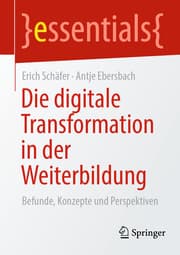 Cover von Die digitale Transformation in der Weiterbildung