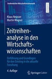 Cover von Zeitreihenanalyse in den Wirtschaftswissenschaften