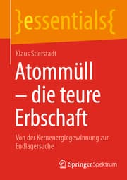 Cover von Atommüll - die teure Erbschaft