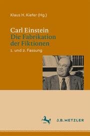 Cover von Carl Einstein: Die Fabrikation der Fiktionen