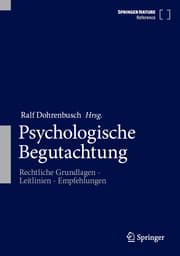 Cover von Psychologische Begutachtung