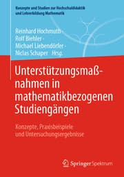 Cover von Unterstützungsmaßnahmen in mathematikbezogenen Studiengängen
