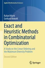 Cover von Exact and Heuristic Methods in Combinatorial Optimization