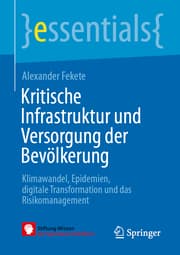 Cover von Kritische Infrastruktur und Versorgung der Bevölkerung