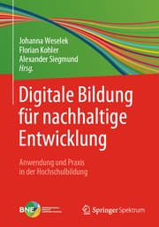 Cover von Digitale Bildung für nachhaltige Entwicklung