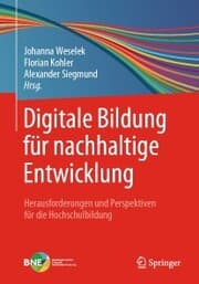 Cover von Digitale Bildung für nachhaltige Entwicklung