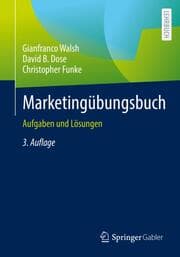 Cover von Marketingübungsbuch