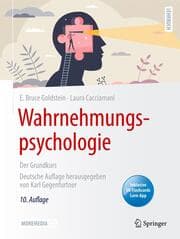 Cover von Wahrnehmungspsychologie