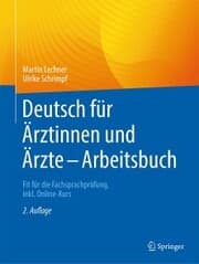 Cover von Deutsch für Ärztinnen und Ärzte - Arbeitsbuch
