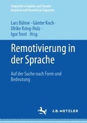 Cover von Remotivierung in der Sprache