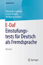 Cover von E-DaF - Einstufungstest für Deutsch als Fremdsprache