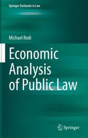 Cover von Economic Analysis of Public Law