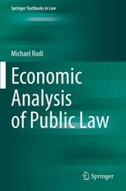 Cover von Economic Analysis of Public Law