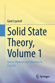 Cover von Solid State Theory, Volume 1