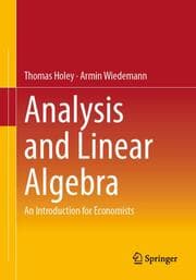 Cover von Analysis and Linear Algebra