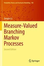 Cover von Measure-Valued Branching Markov Processes