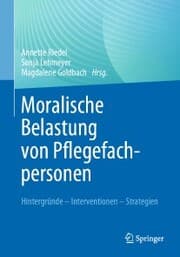 Cover von Moralische Belastung von Pflegefachpersonen