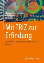 Cover von Mit TRIZ zur Erfindung