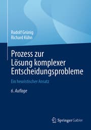 Cover von Prozess zur Lösung komplexer Entscheidungsprobleme